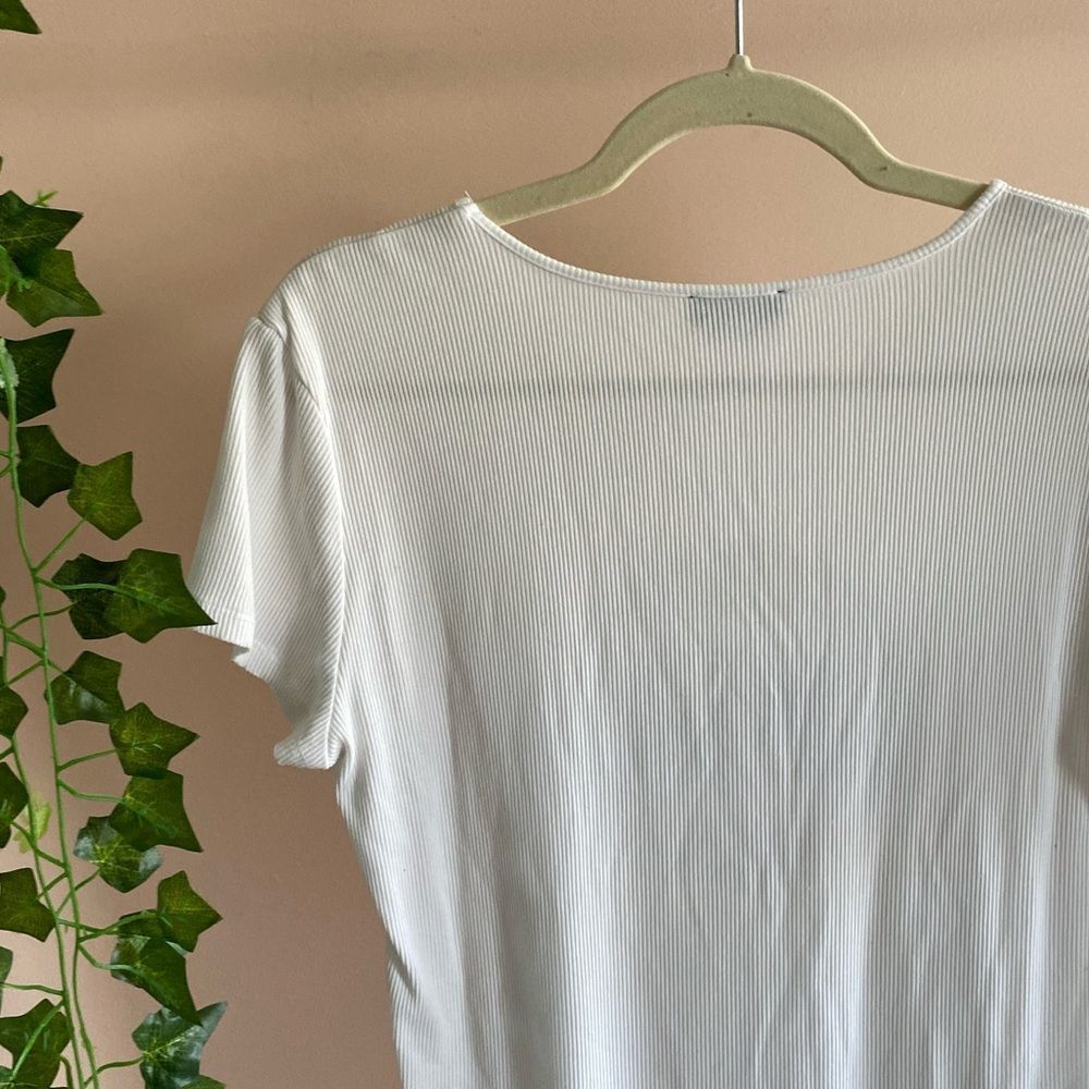 bebe Ribbed Logo Baby Tee - Picture 6 of 6